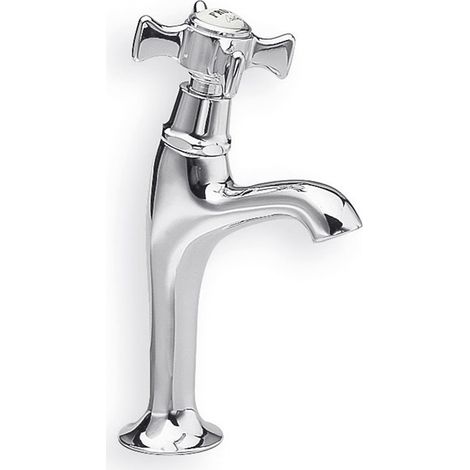 Robinet eau froide lave-mains CHAMBORD Métal brossé - Cristina Ondyna CH14077 (1/2)