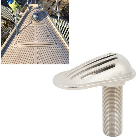 Marine-Einlassfilter, Edelstahl 316, geeignet für Boote, Yachten, Kajaks, 3/4 Zoll. (1/5)
