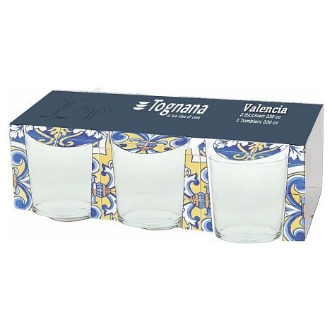 Set 3 Bicchieri Vetro Trasparente 210 Cc Vetro Trasparente (1/2)