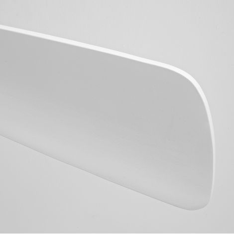 Ventilateur de plafond 132 cm en métal et bois blanc, avec éclairage pour salon FloraGrace (1/5)