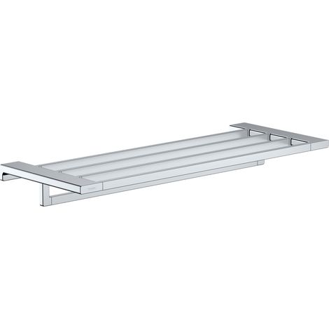 Hansgrohe – Porte-serviette multibarres 648mm – Fixation cachée – Finition chromée – Pour salle de bain moderne et optimisée (1/5)