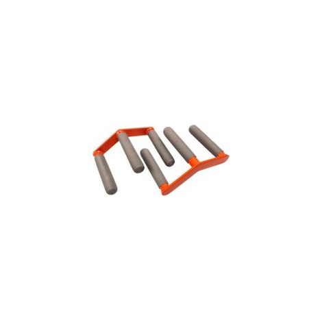 Lot de 2 supports de plaque avec poignée de transport, levier de serrage pour plaque de plâtre (1/5)
