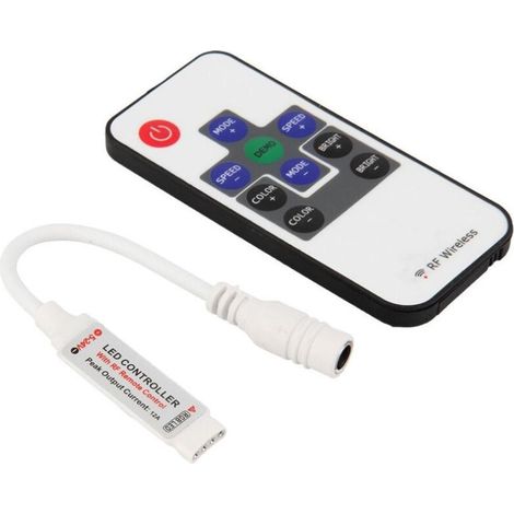 Vtizikl Dimmer Per Striscia Led Rgb Telecomando Rf Wireless Controller Strip Light 12v - (1/2)