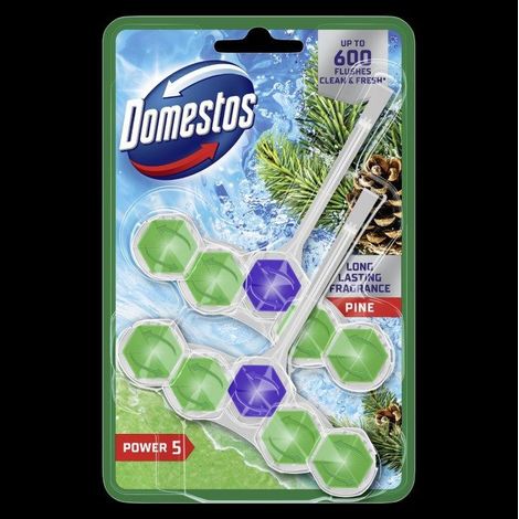 DOMESTOS Power 5 Bloc WC Pin 2 x 50 g