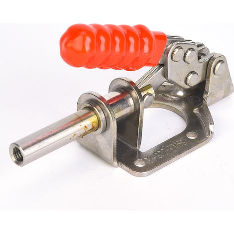 Schnellspann-Kniehebelklemme vom Typ Push-Pull aus Edelstahl SUS304, Haltekraft 136 kg (1/5)