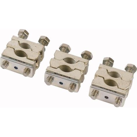Borne prismatique double sectionneurs pour fusibles à couteaux 2 x 120 150 mm² 000183011 EATON XNH2 X2PRC