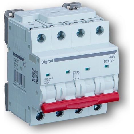 Interrupteur Sectionneur 40A/1000 Vdc - Digital electric 04324