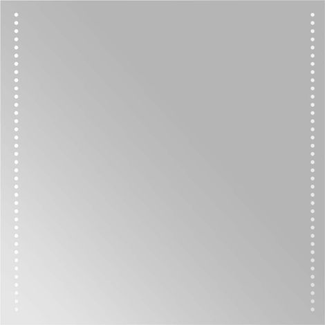 Maison Exclusive - LED-Badspiegel 60x60 cm