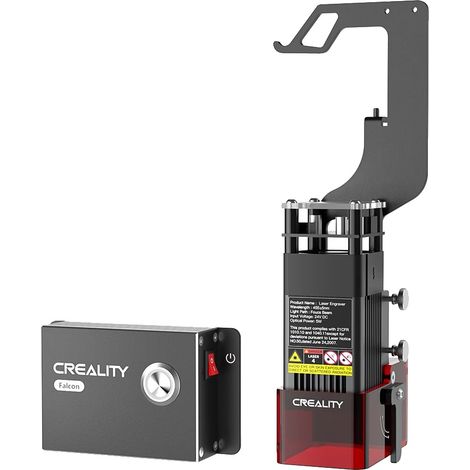 Módulo de grabado láser, alta precisión, potente capacidad de corte, 5 W, enchufe europeo, 220 V-240 V. (1/2)
