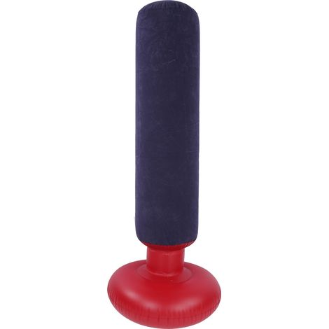 Colonne de boxe gonflable 1,6 m pour adultes et enfants, sac de frappe antidéstress renforcé autonome (1/5)