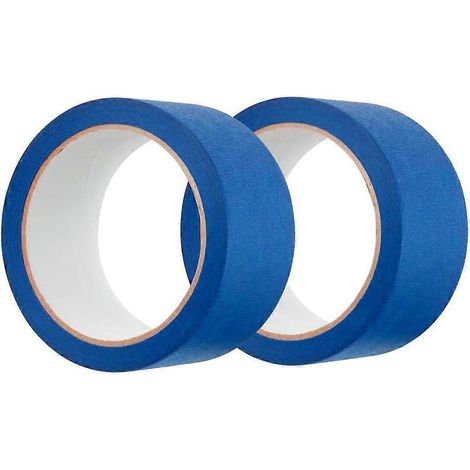 2er-Pack 5 cm breites blaues Abdeckband, abnehmbar, für Heimdekoration, 3D-Drucker, Cal (1/5)