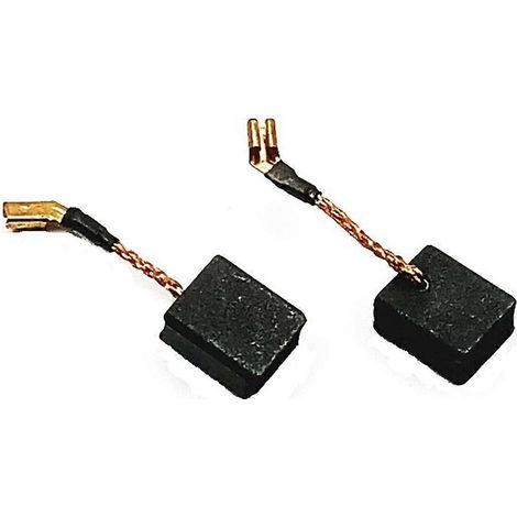 Lot de 4 balais de charbon pour meuleuse d'angle N421362 avec arrêt automatique pour DeWalt DWE4202/4204/4206/4217/4238 (1/5)
