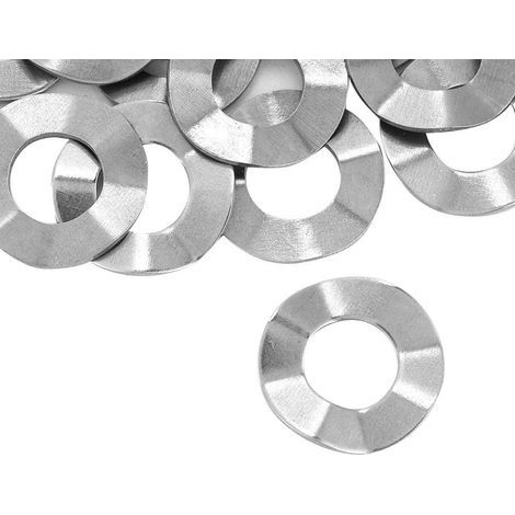 Rondelle Ondulée, Rondelle Ressort en Acier Inoxydable M4, M6, M8, M10, M14 (M10(20PCS)) (1/5)