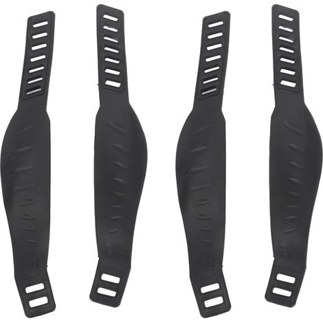 2 Paires de Lanières de Pédales de Vélo d'Exercice Réglables - Compatibles avec la Majorité des Vélos de Sport et Équipements de Fitness