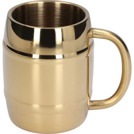 Mug isotherme en acier inoxydable avec anse, 300 ml. (1/4)