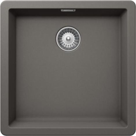 Schock Einbauspüle Cristadur Greenwich N-100 A Silverstone SIL Exzenterbedienung (1/3)