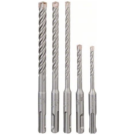 Set punte Bosch 2608833910 SDS Plus cemento 5 pezzi (1/2)