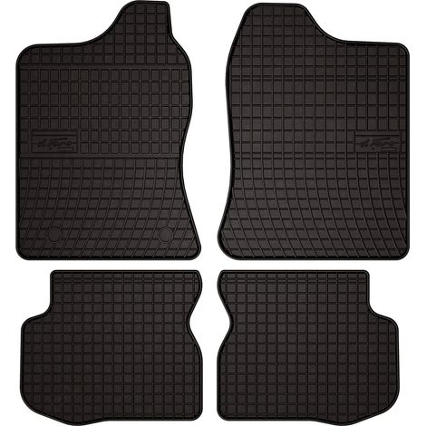 Alfombrillas de goma para coche: Suzuki Jimny SUV (1998-2018) - negras, ajustadas (1/5)