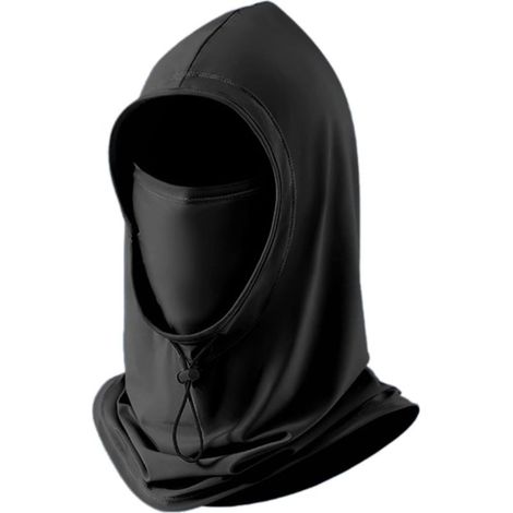Cache-cou amovible pour homme, tissu respirant en soie glacée, parfait pour les saisons chaudes et les sports de plein air (1/5)