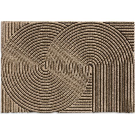 Felpudo resistente - Antideslizante - Elimina arena y polvo - Dimensiones: 45 x 75 cm (1/5)