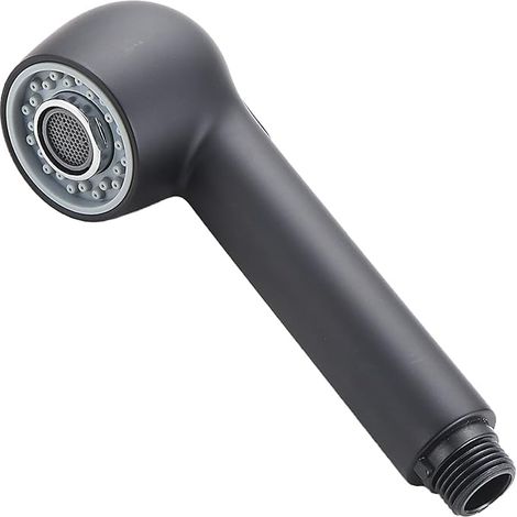 G1/2 Douchette Robinet Cuisine Tête de Douche Pulvérisation Remplacement pour Salle de Bain Noir Mat (1/5)