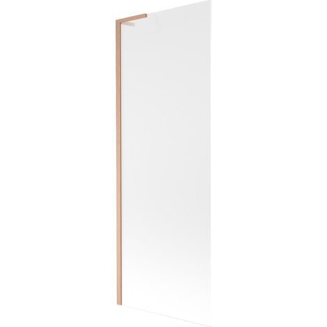 Mexen Next L mampara de baño de 1 hoja 70 x 150 cm, escarchado, cobre cepillado - 895-070-000-03-30-65 (1/5)