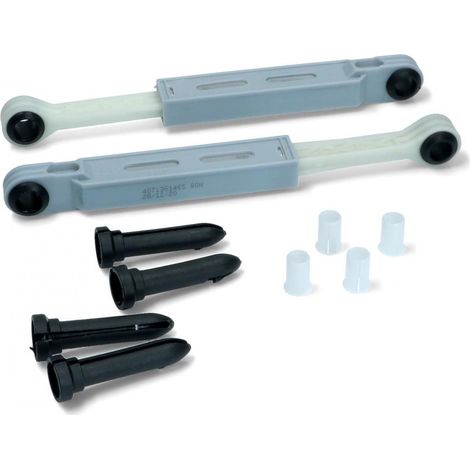 KIT 2 PZ AMMORTIZZATORI MOLLE LAVATRICE REX ELECTROLUX AEG 4071361465 Forza 80N