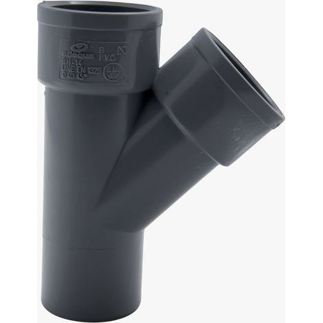 Culottes 45° Jardibric Mâles/Femelles (40 mm) Raccords PVC Robustes
