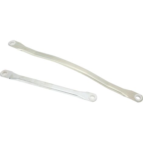 Jeu de 2 bras d'essuie-glace avec tringlerie de réparation, référence 28840AX60A, compatible Nissan Micra K12 2003-2010 (1/5)