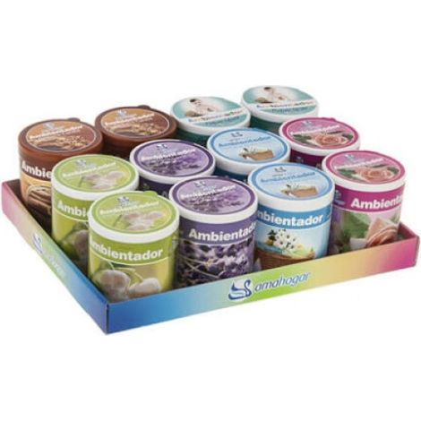 Trade Shop - Establecer 12 Desodorantes Tarro Ambiente De Perfume Absorbe Varias Fragancias -