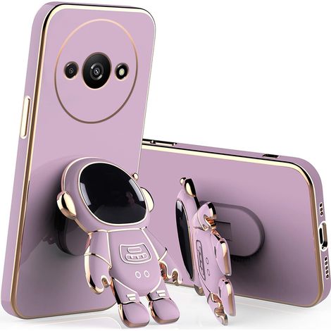 Custodia per Xiaomi Redmi A3, Astronauta, viola (1/5)