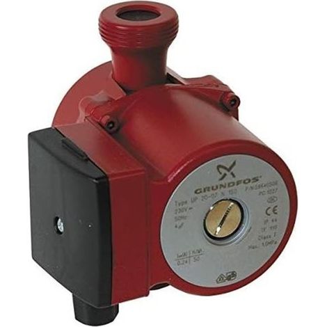 Grundfos – Circulateur UP-N 20-45 N – Monovitesse pour bouclage ECS – Filetage 1" – Entraxe 180mm – Tension 230V
