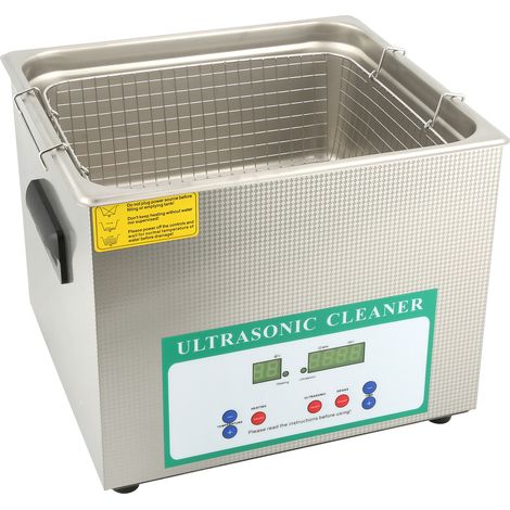 Ultraschall-Waschmaschine mit digitaler Zeitschaltuhr, Heizfunktion und Reinigungsfunktion DK-615HTD 15L 360WEU-Stecker, 220 V Wechselstrom (1/5)