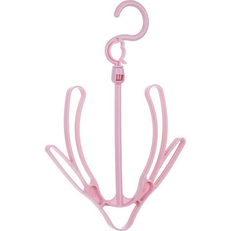 Étagère à chaussures Étendoir à chaussures Étendoir à chaussures en plastique (lot de 5 roses) (1/4)