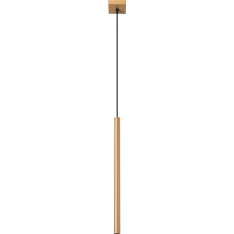 Sollux Pastelo Plafoniera moderna a sospensione sottile Oro 1x G9 (1/7)