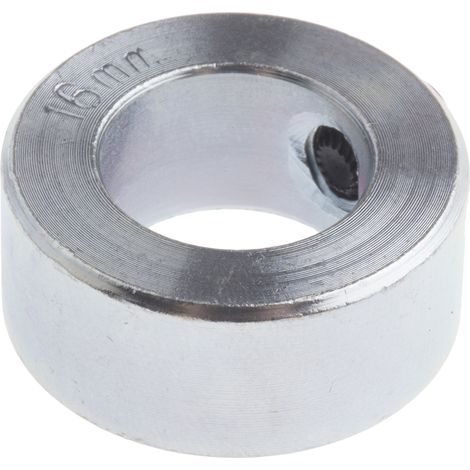 Rs Pro – Bague de serrage 16mm – Acier zingué – Résistance à la corrosion – Fixation vis de réglage – Pour applications industrielles (1/2)