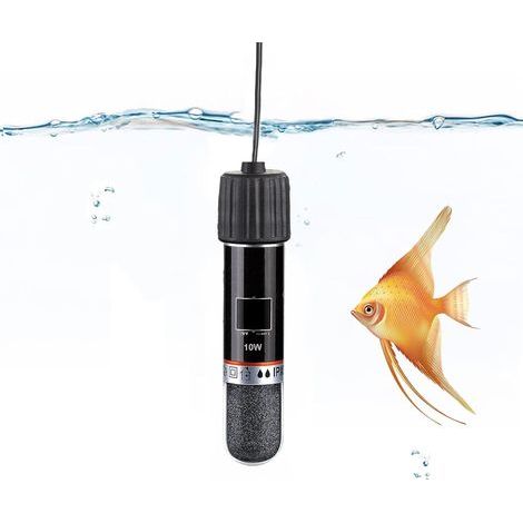 10-W-Aquarienheizung mit Thermostat, tauchfähiger USB-Heizstab für kleine Aquarien, Schildkröten, tropische Aquarien, Süß- und Salzwasser (10–50 l) (1/5)