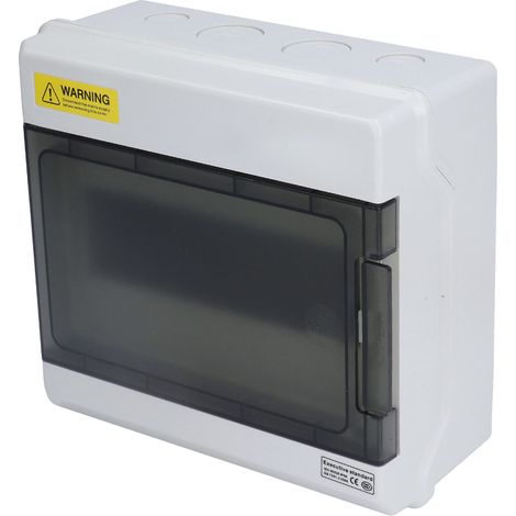 Boîte de Distribution Électrique Extérieure Étanche IP66 Rail DIN 9 Modules Disjoncteur MCB SGKJ (1/5)