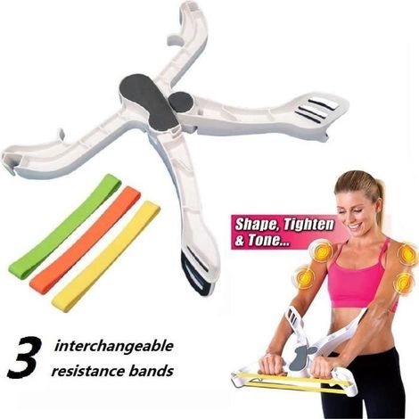 Wonder arms, Équipement de fitness pour bras Equipement de fitness pour le corps supérieur Programme d\'exercice à domicile (1/4)