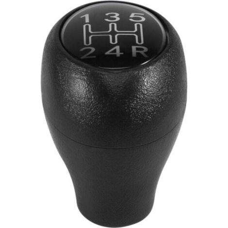 Pommeau de Levier Vitesse Manuel 5 Vitesses pour Peugeot 504 505 309 205 Argent ABS (1/4)