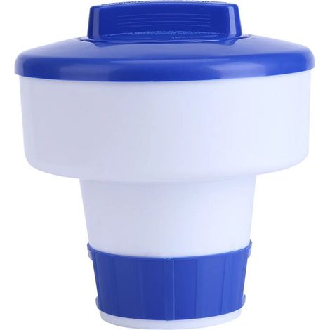 Distributeur De Cloro Azul Y Blanco Pour Piscine Et Spa (1/3)