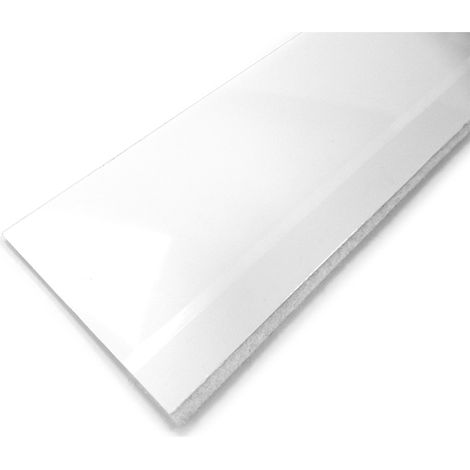 Burlete Bajo Puerta Flexible Blanco 1m (1/2)