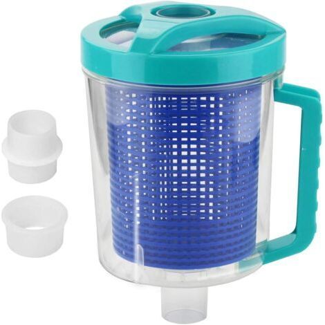 Pool Leaf Canister Catcher with Mesh Basket. Inline Leaf Catcher for W560 for R211084 Swimming Pool Cleaner. Filter Pebbles Leaves Branches (1/4)