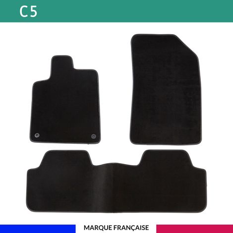 Tapis de voiture - Sur Mesure pour C5 (2001 - 2008) - 3 pièces - Tapis de sol antidérapant pour automobile (1/4)