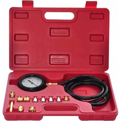 Kit compressiomètre diesel 13 pièces, test de compression d’huile, manomètre 35 bar - PANGIVO (1/2)