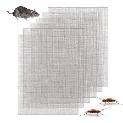 6 Panneau, Grillage Rigide Acier Inoxydable 304, Maille Fine 20 Mesh, 15x21cm, Ventilation Fenêtre (1/5)