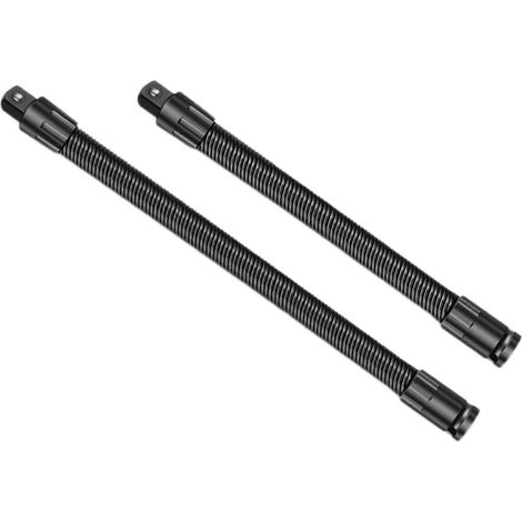 Rallonge flexible 1/2", clé dynamométrique à cliquet, outil flexible à ressort en acier, tige de connexion longue (1/5)