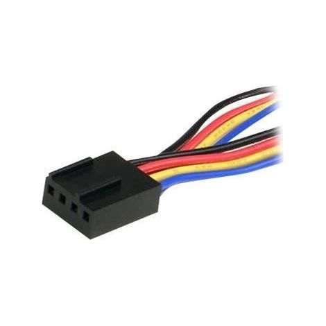 StarTech.com Cavo sdoppiatore per alimentatore ventola 4 pin 12'' - F/M (1/5)