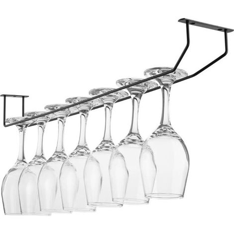 Support de Verres à Pied Noir - (1/5)