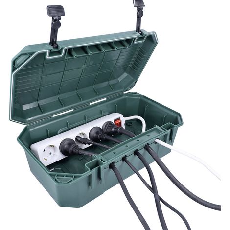 AS Schwabe 48710 Boîtier de protection de câbles vert